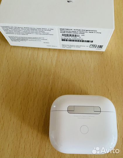 Наушники apple airpods 3
