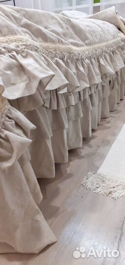 Простыня лён новая