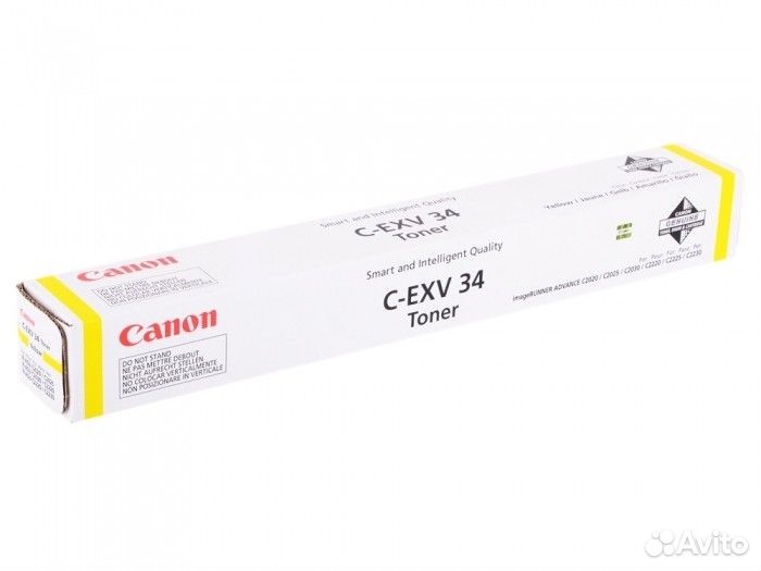 Картридж Canon C-EXV34 Y (желтый) Ориг