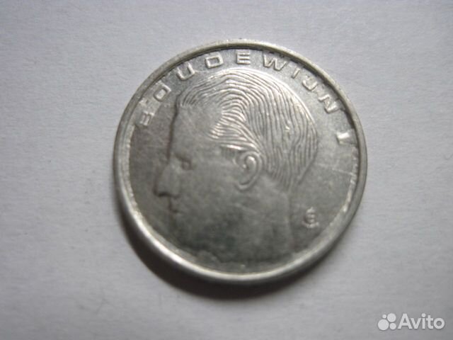 Монета Бельгии. 1 франк