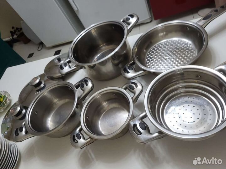 Кастрюли из нержавейки