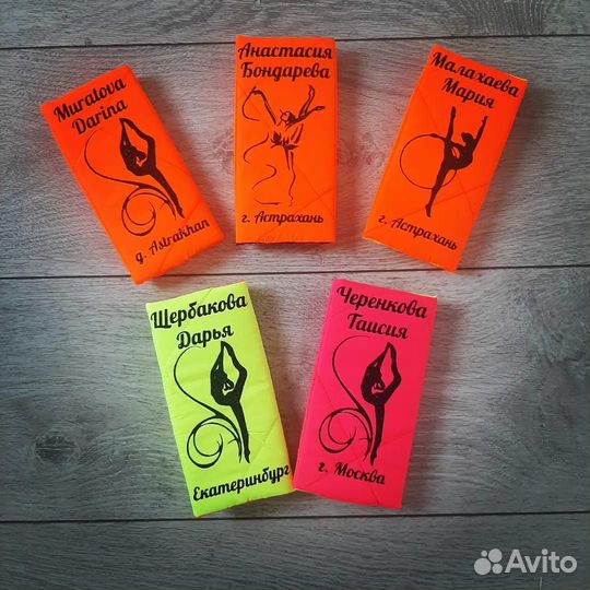 Флешница, сумка для флешек, подарок для гимнастки