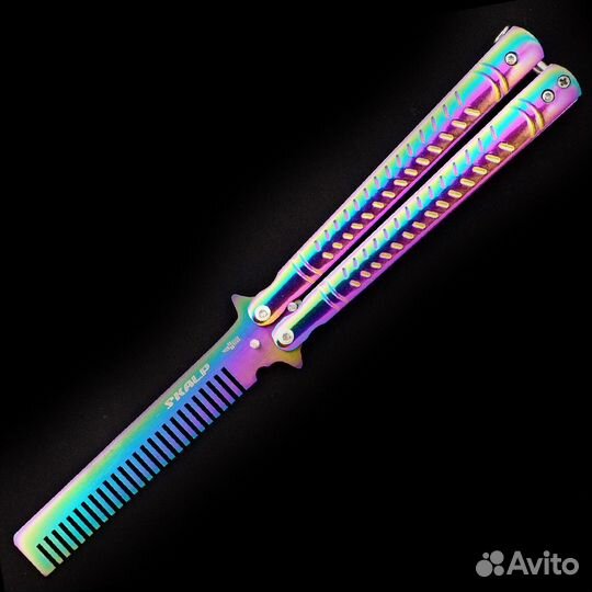 Нож Бабочка (Расчёска) skalp (тренировочная) ст.42