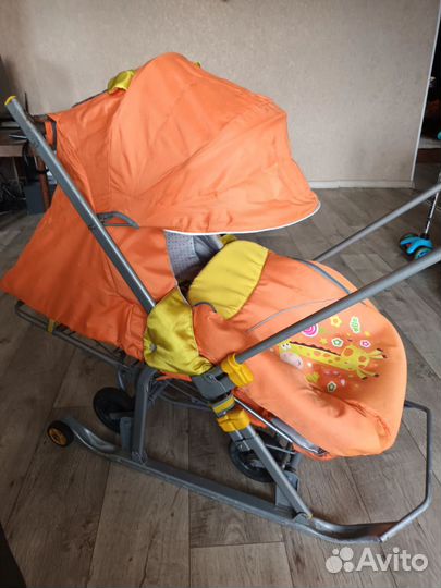 Коляска санки