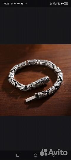 Мужской браслет. Плетение 