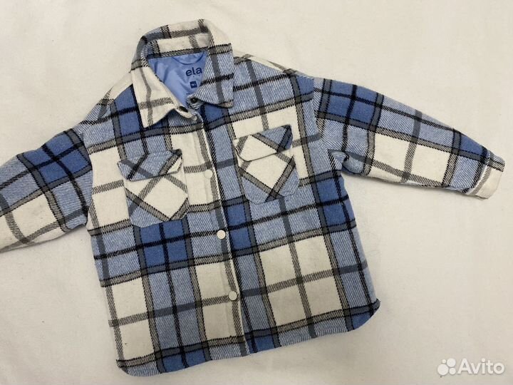 Куртка рубашка для мальчика или девочки 104 р-р