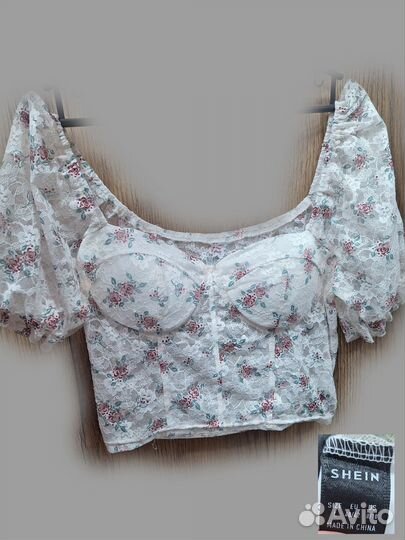 Корсетный топ