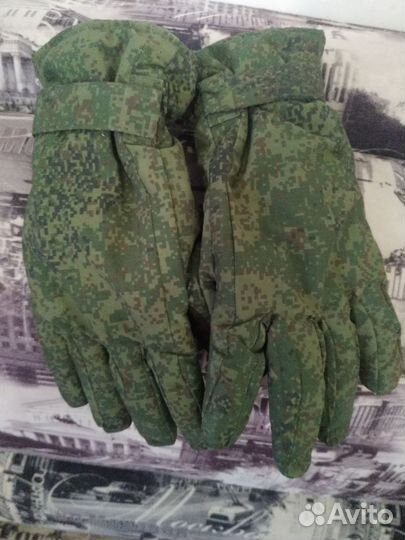 Перчатки зимние армейские
