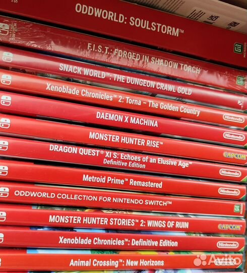 Игры для nintendo switch катриджи