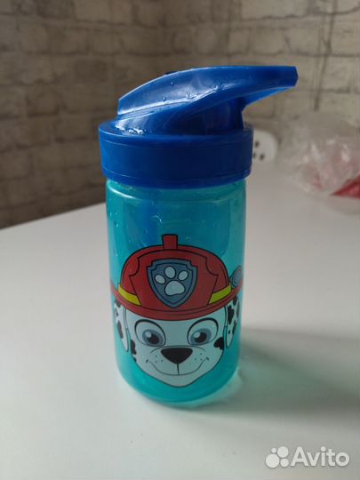 Детская бутылочка для воды Щенячий патруль
