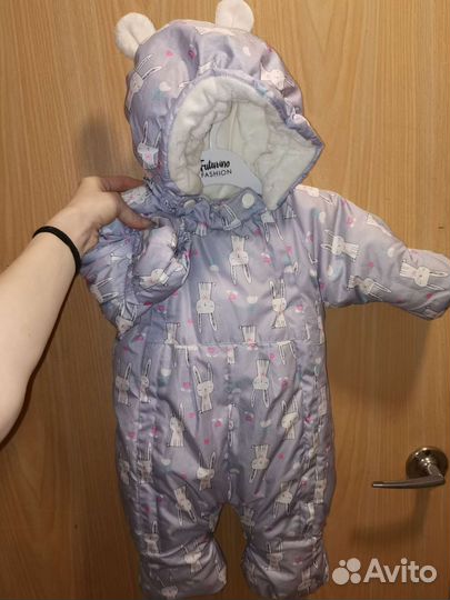 Одежда комбенизон для детей тёплый, зима, осень