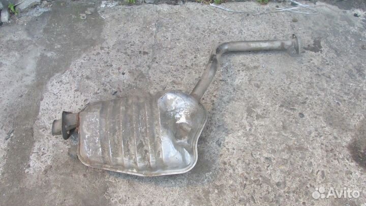 Глушитель левый 3.8 (Hyundai Equus)