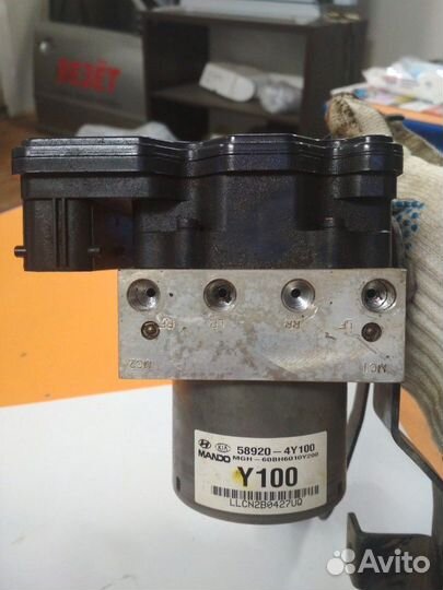 Блок абс Kia Rio 3 АКПП Хендай Солярис