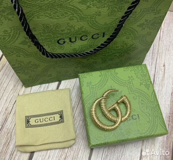 Брошь Gucci