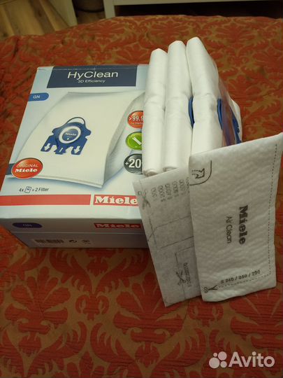 3 мешка 2 фильтра мешки для пылесоса miele