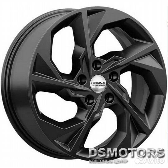 Диски KL-366 7.0/17 5x114.3 ET48 d56.1 чёрный барх