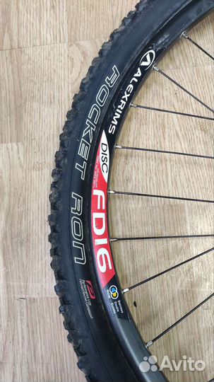 Переднее колесо в сборе 26 и обод ZTR 27,5