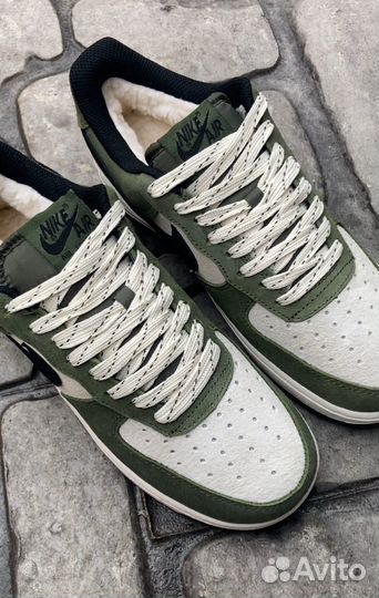 Nike air force мех зима женские