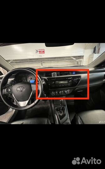 Магнитола toyota corolla