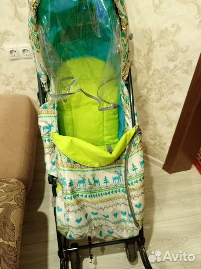 Санки коляска ника