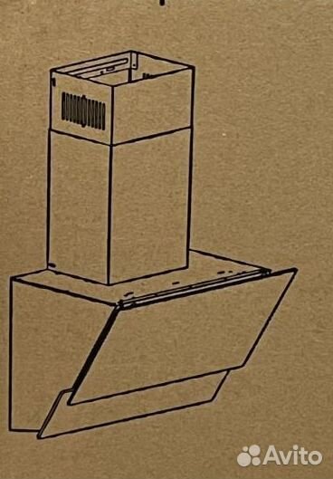 Вытяжка кухонная 50 см homsair saturn 50 белый