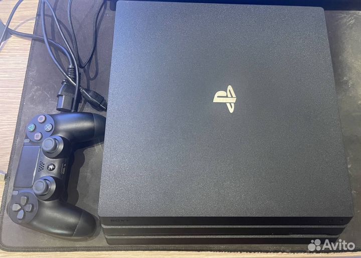 Sony PlayStation ps4 pro 1tb + 5 игр rdr2 и др