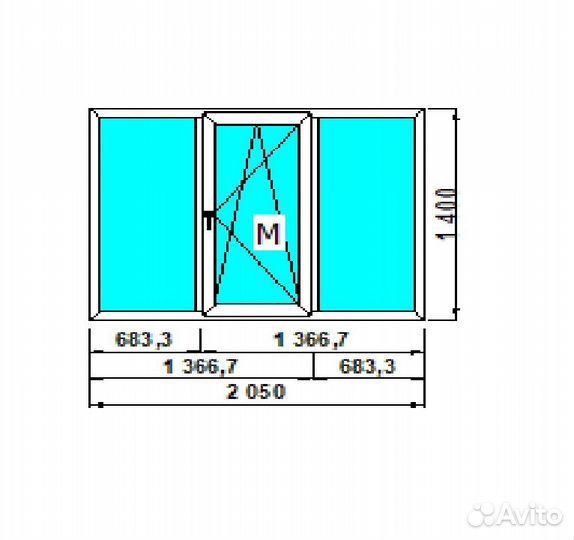 Пластиковые окна и двери 2-4