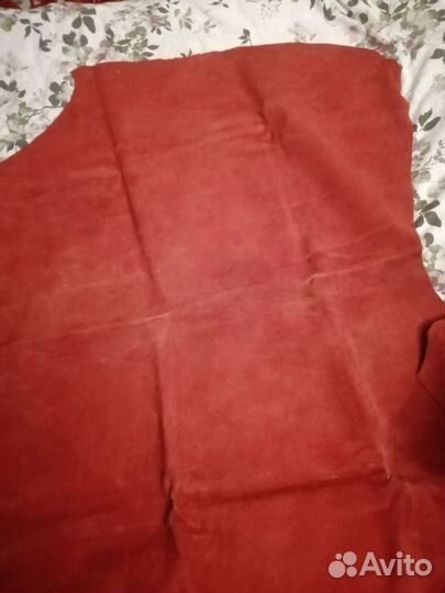 Замша отрезы