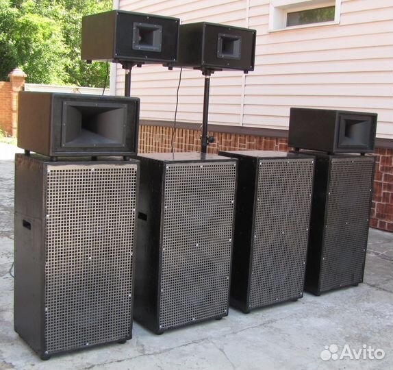 Колонки 4200W 8шт Pro Акустика 12