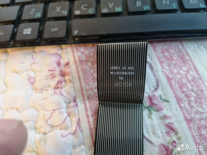 Клавиатура для asus K55V двухцветная