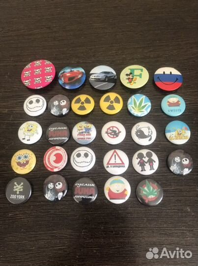 Коллекция значков