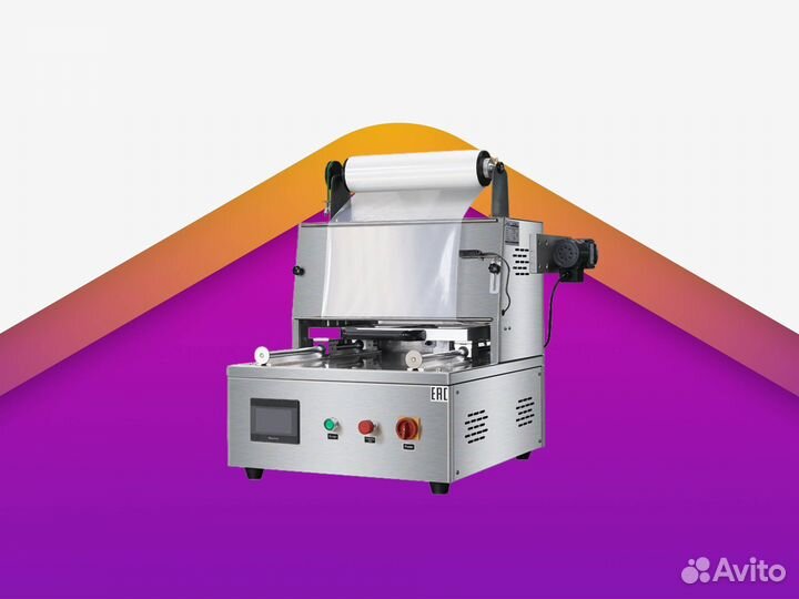 Запайщик лотков HLV-400T (газ.)