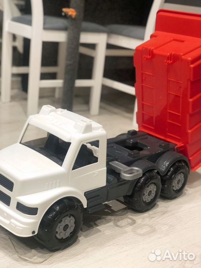 Игрушка самосвал большой полесье