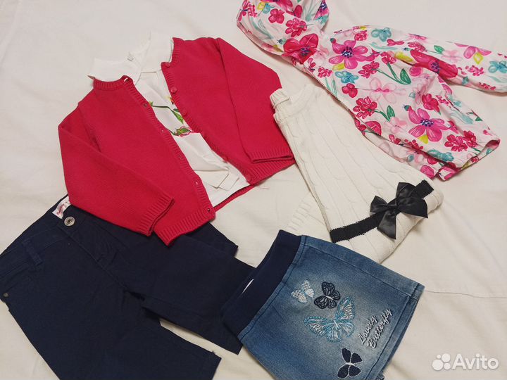 Пакет фирменных вещей для девочки 18-24 мес