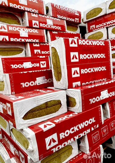 Базальтовый утеплитель Rockwool Фасад Баттс 50 мм