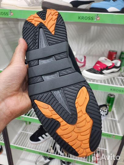 Adidas Niteball Black Orange (Арт.22706)