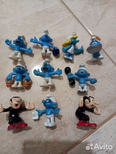 Киндер сюрприз Смурфики