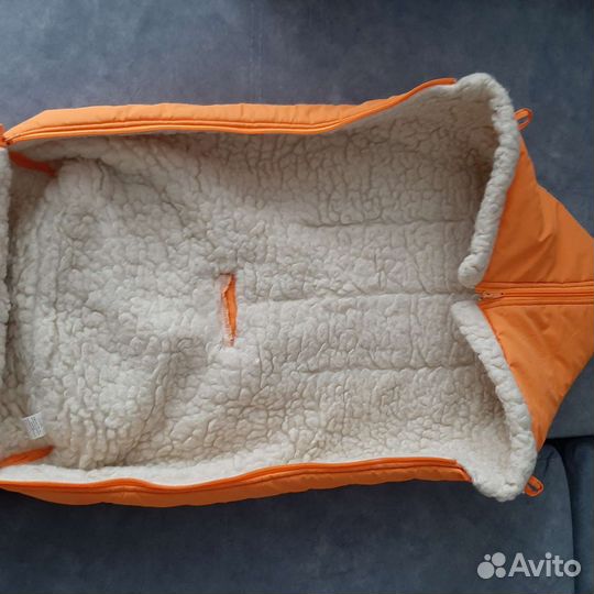 Зимний конверт в коляску