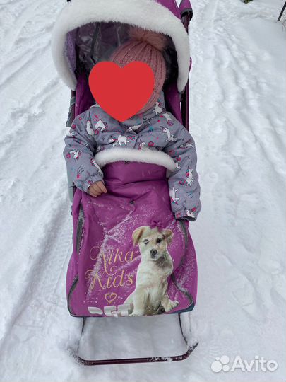 Санки коляска