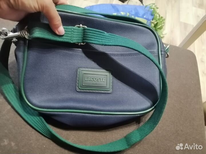 Винтажная сумка lacoste