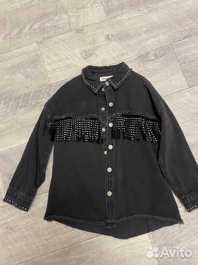 Джинсовая куртка для девочки