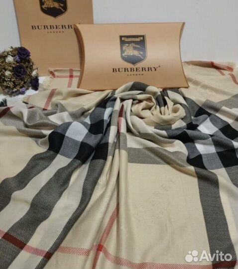 Шарф burberry кашемир