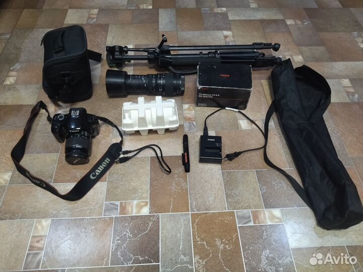 Фотоаппарат Canon EOS 1100D