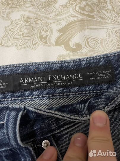 Armani exchange джинсы