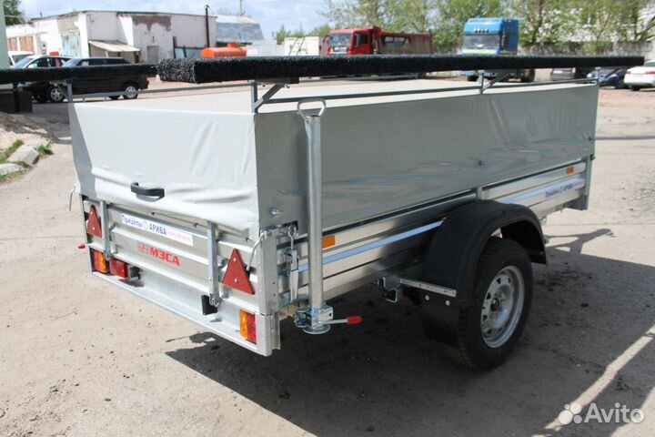 Опорная стойка для прицепа мзса 8177 в сборе с хо