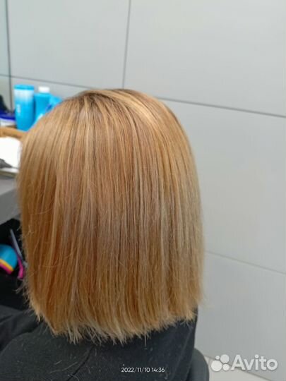 Окрашивание волос салонный уход парикмахер