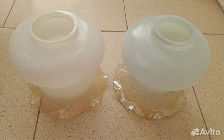 Плафоны для люстры СССР 4шт