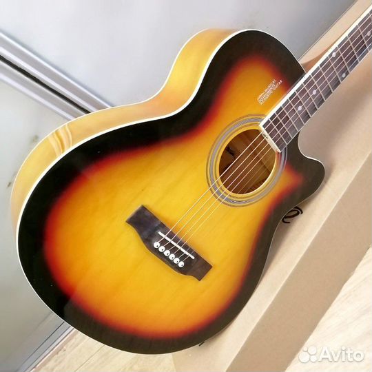 Гитара новая акустическая полноразмерная