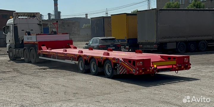 Полуприцеп трал (тяжеловоз) Политранс ТСП 94183, 2024