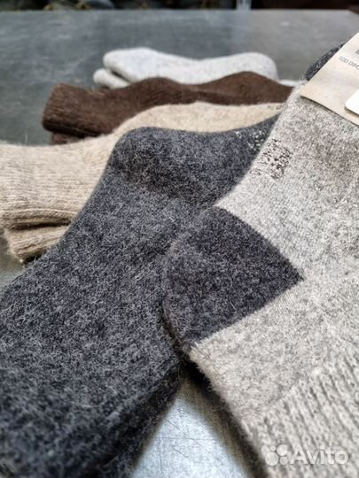 Носки из монгольской шерсти (яка)